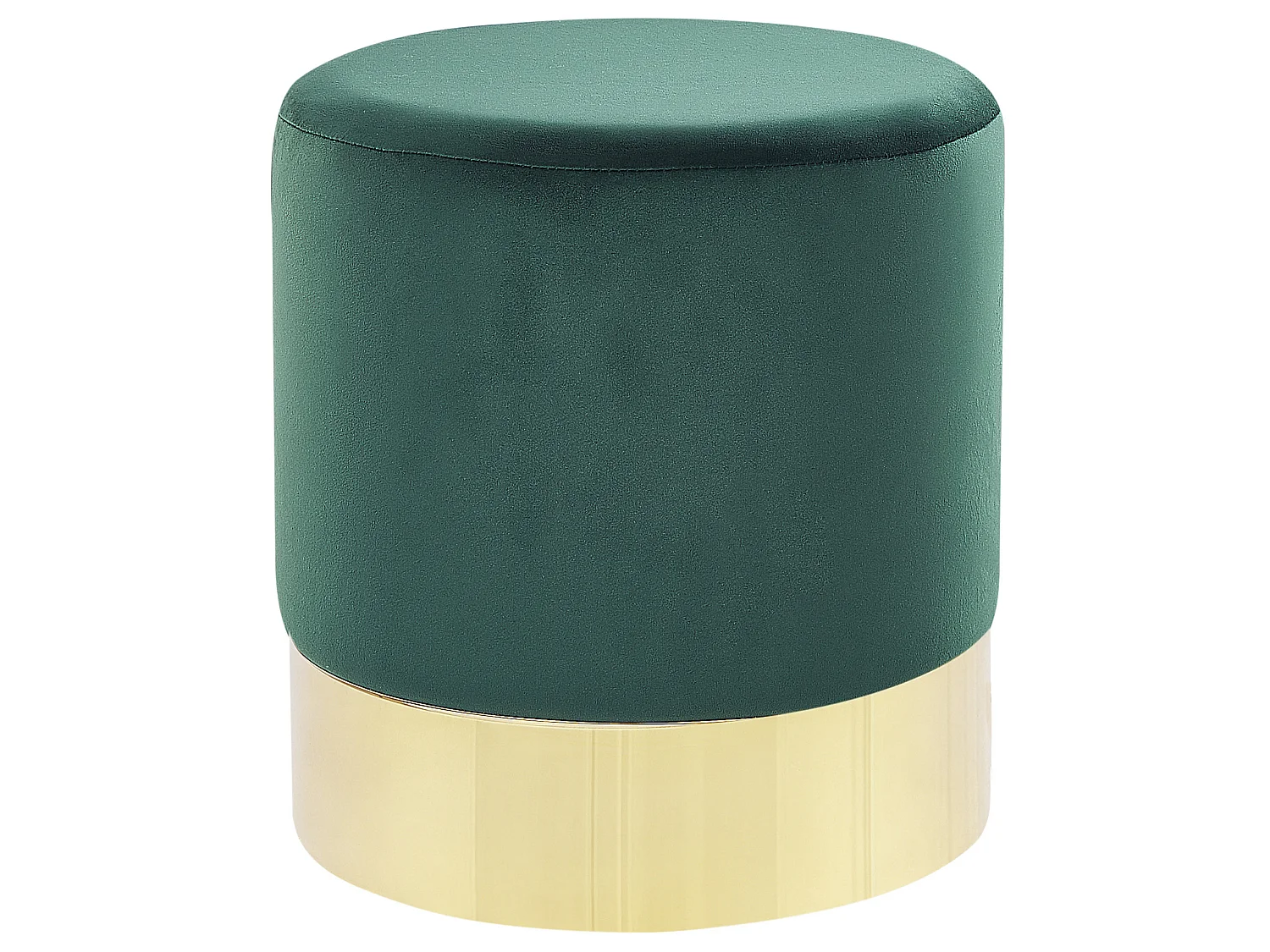 Pouf SOPHIA Velours Vert foncé 39 cm 39 cm 40 cm