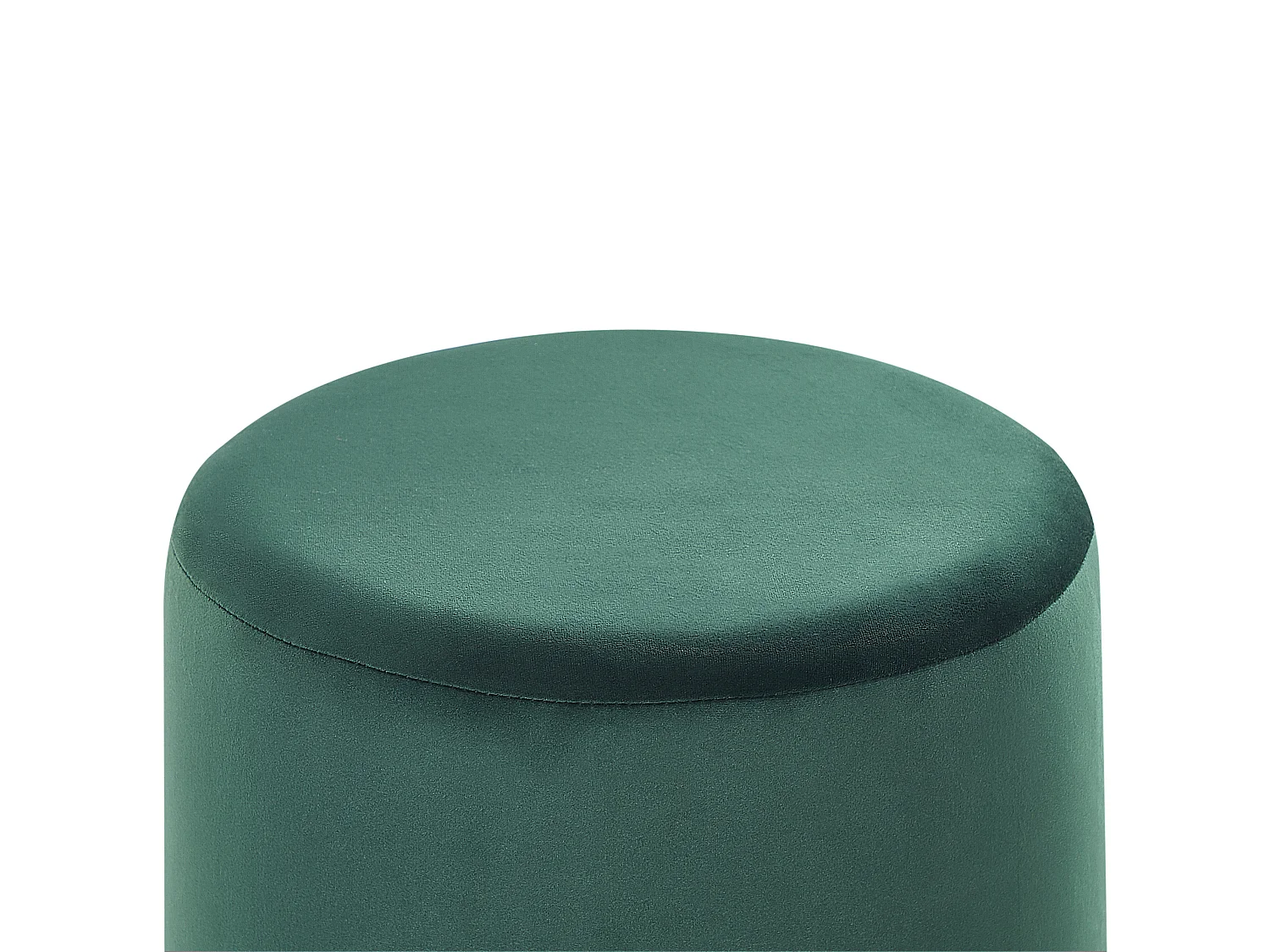 Pouf SOPHIA Velours Vert foncé 39 cm 39 cm 40 cm