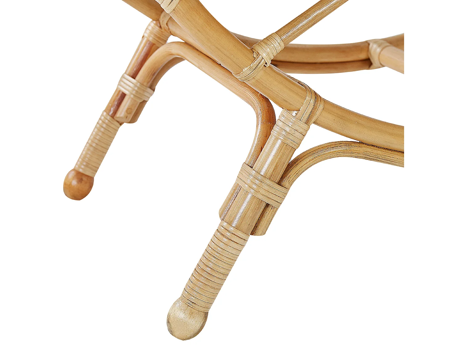 Libreria a 3 ripiani TUVALU II Rattan 109 cm Naturale