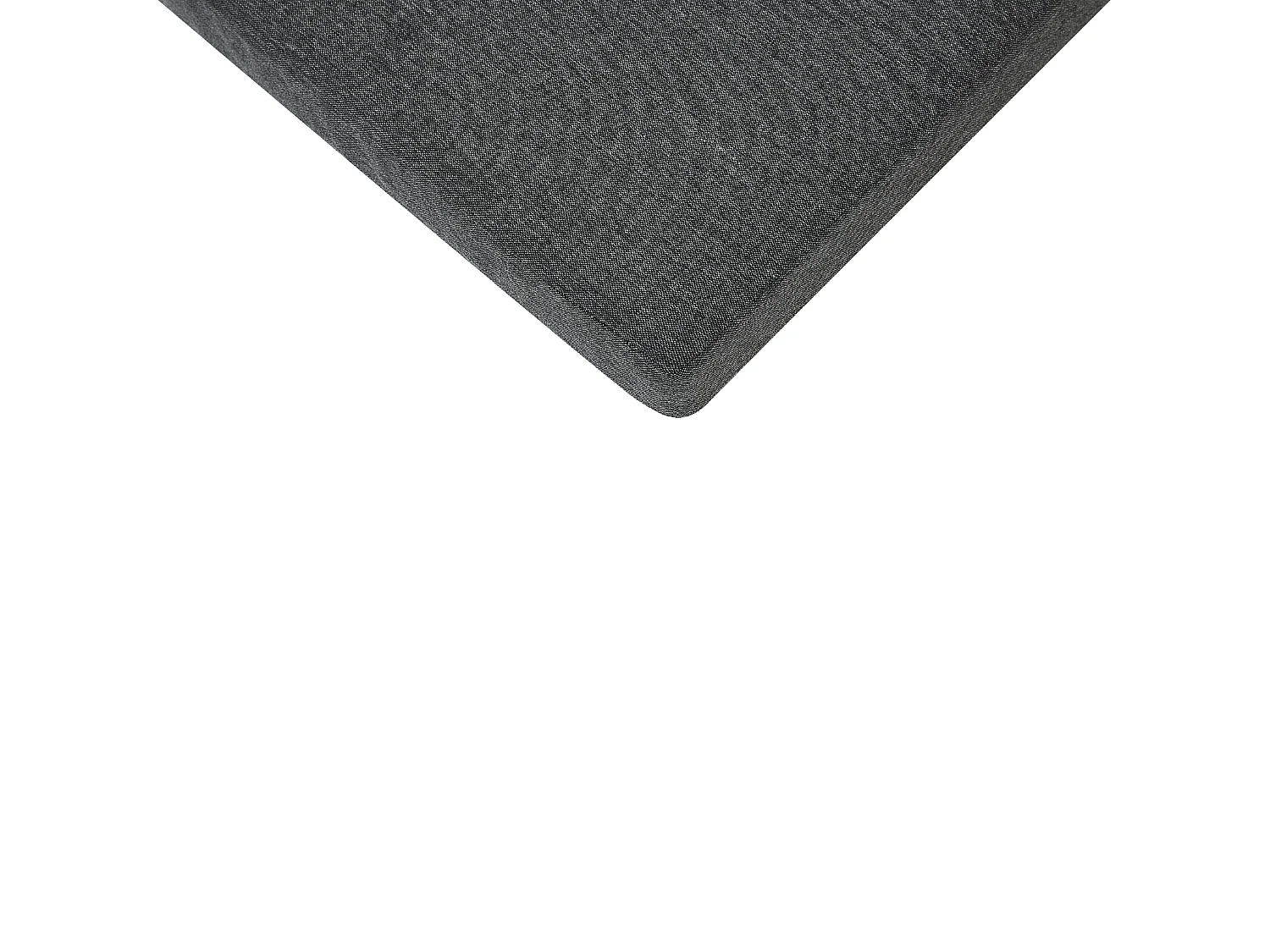 Set di 6 sedie da giardino con cuscini TAVIANO Metallo Nero