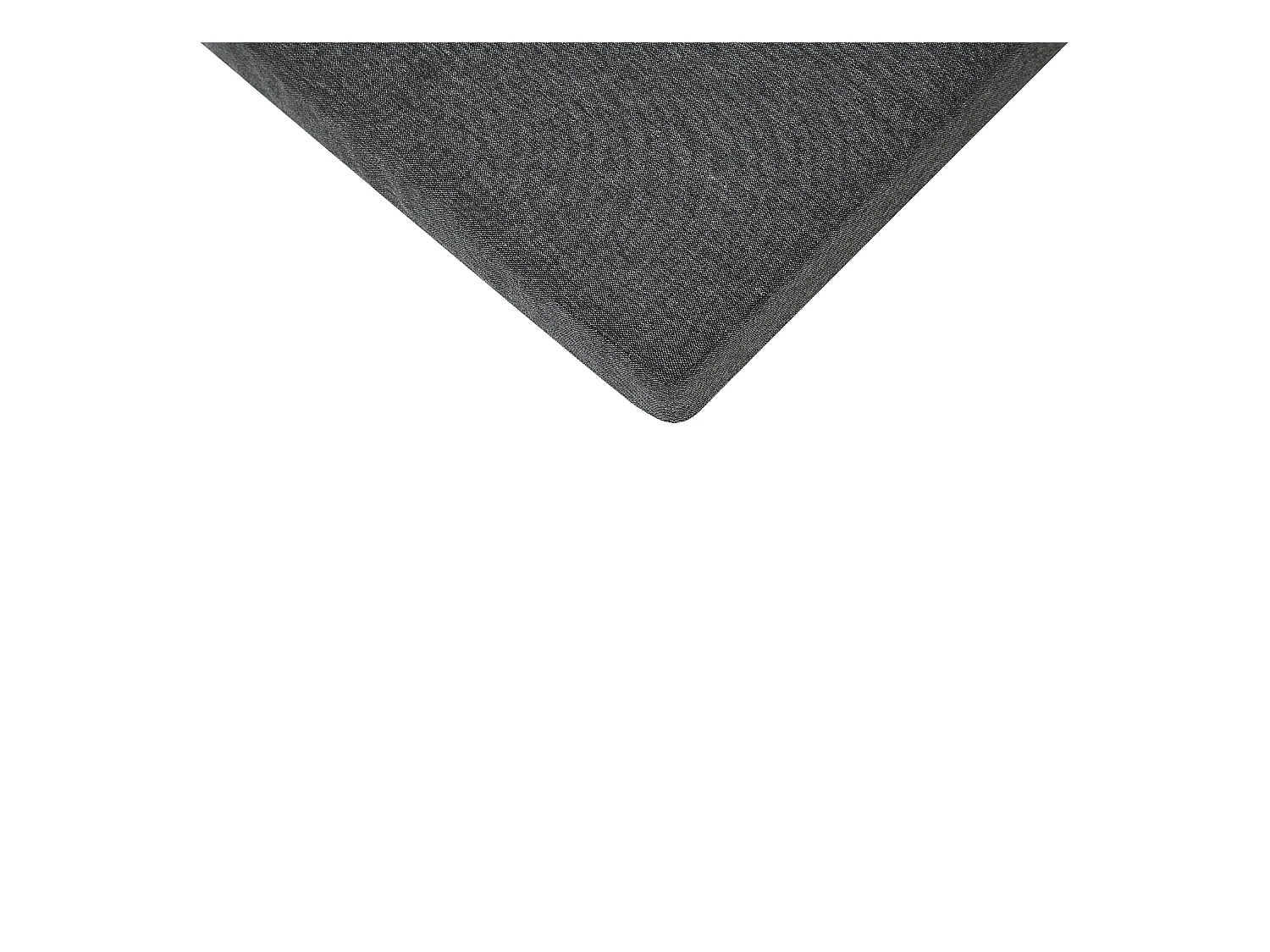 Lot de 4 chaises de jardin avec coussins TAVIANO Métal Noir