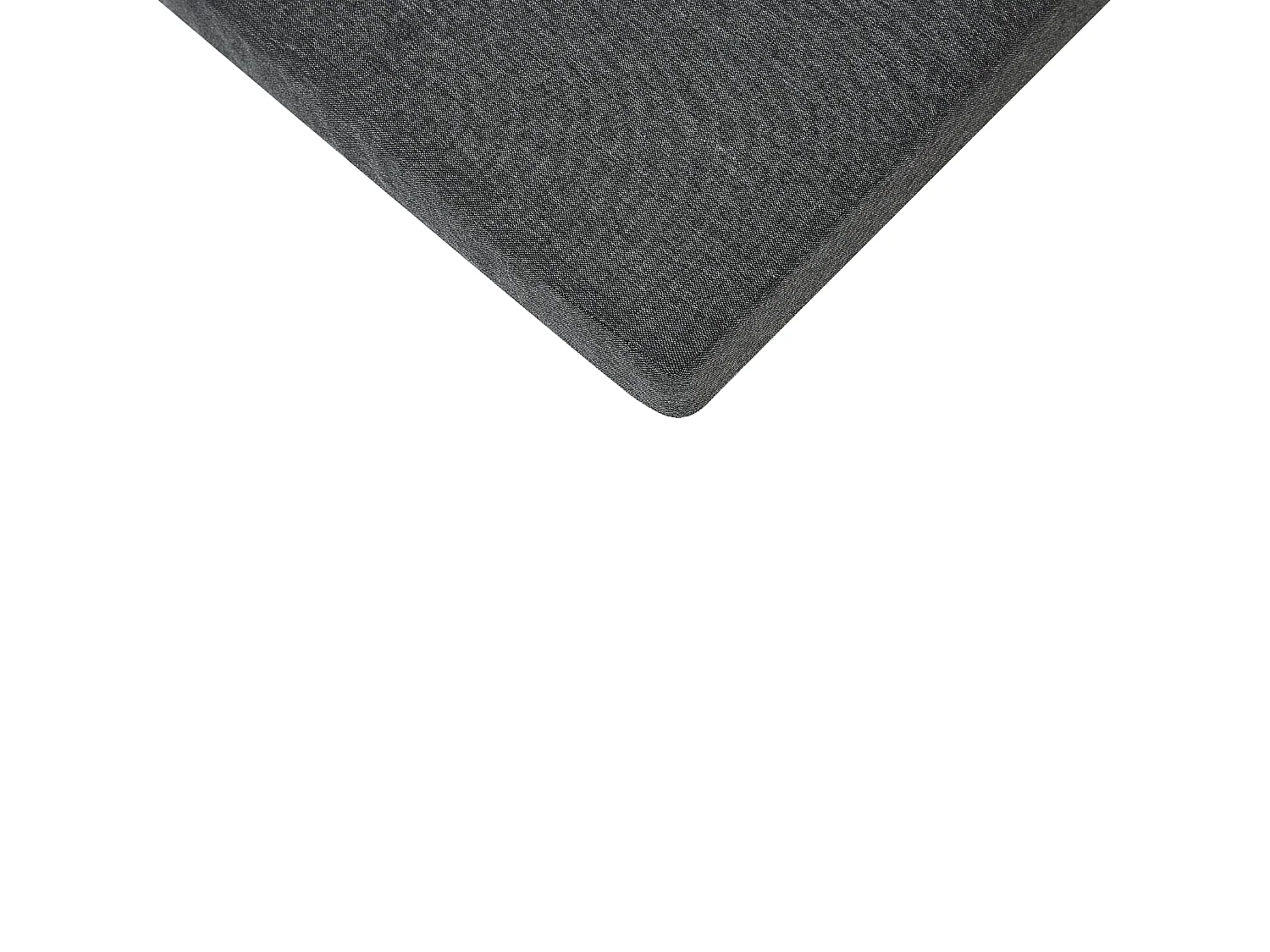 Lot de 4 chaises de jardin avec coussins TAVIANO Métal Noir