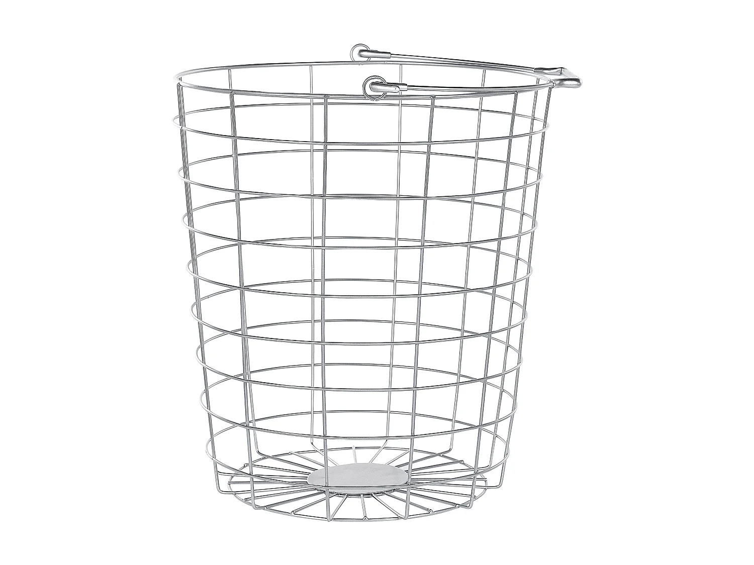 Support de panier AYAPAL avec roues Métal Argenté