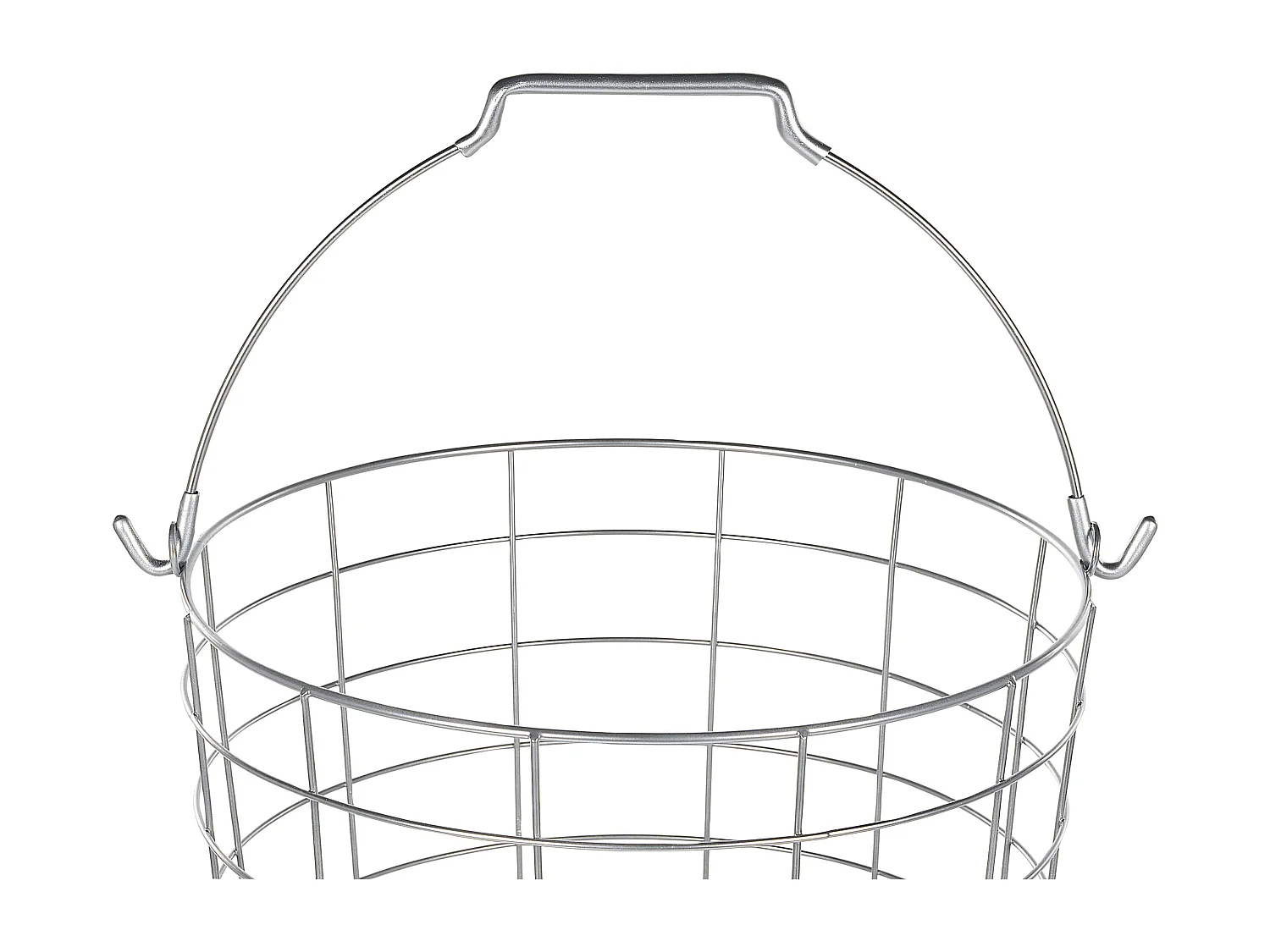 Support de panier AYAPAL avec roues Métal Argenté