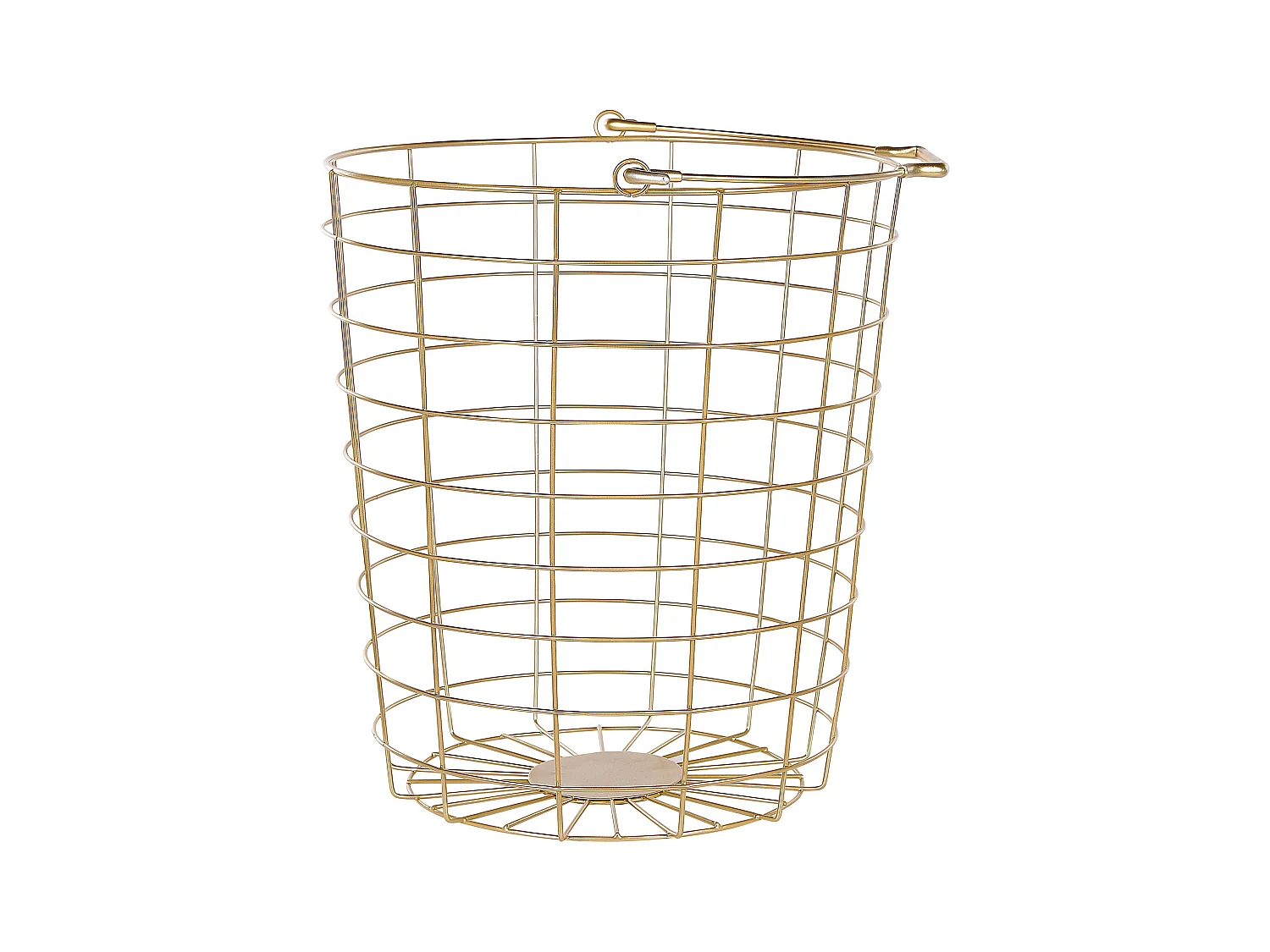 Support de panier AYAPAL avec roues Métal Doré