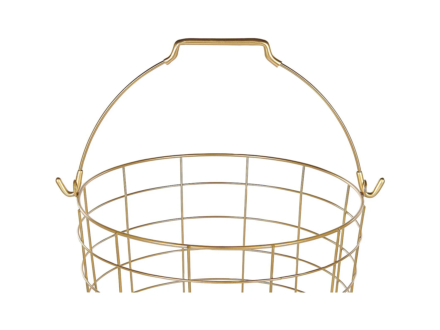 Support de panier AYAPAL avec roues Métal Doré