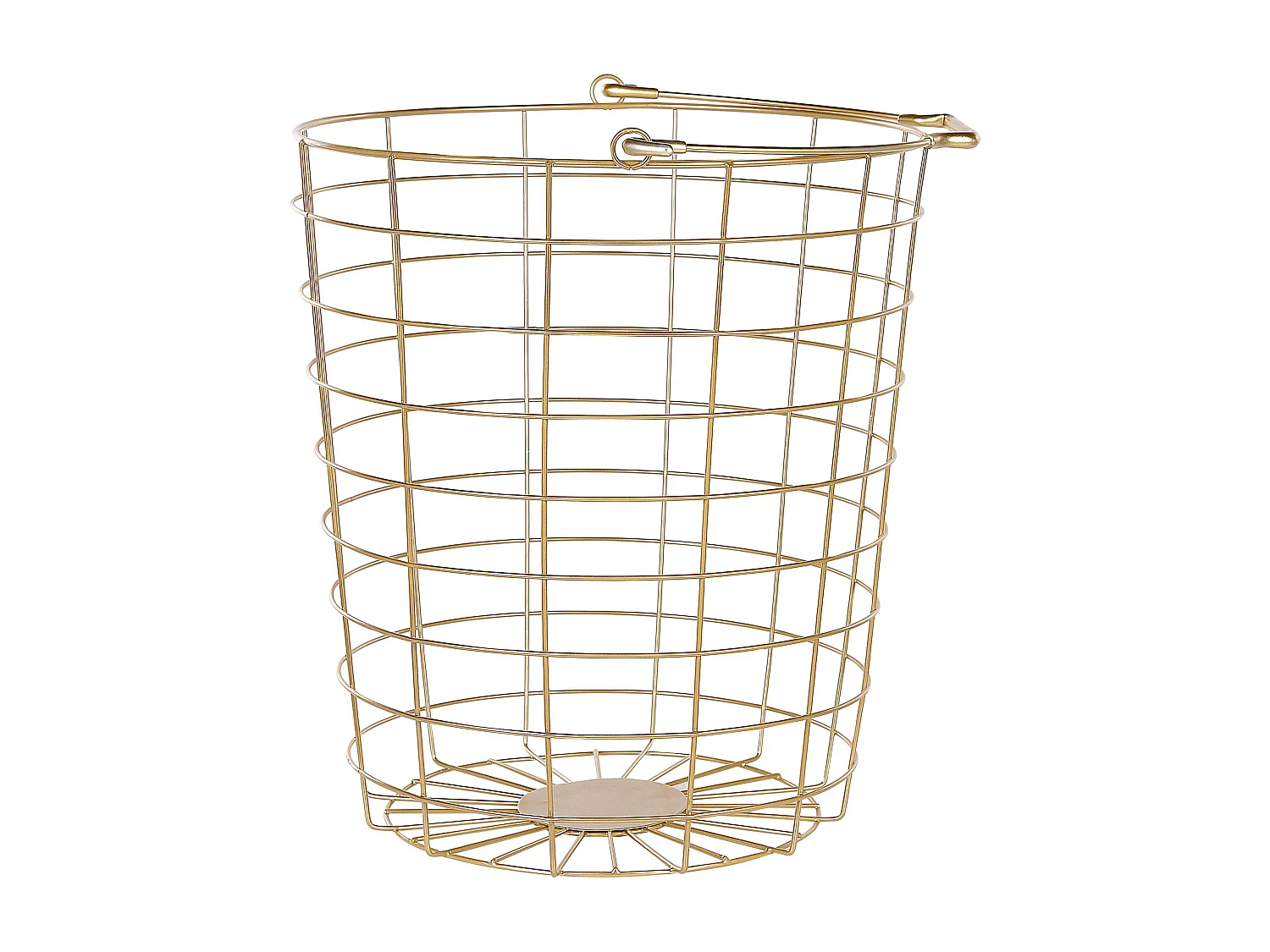 Support de panier AYAPAL avec roues Métal Doré