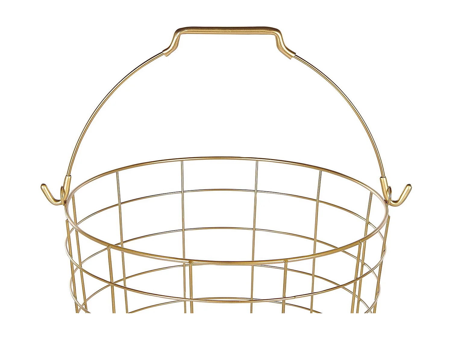 Support de panier AYAPAL avec roues Métal Doré