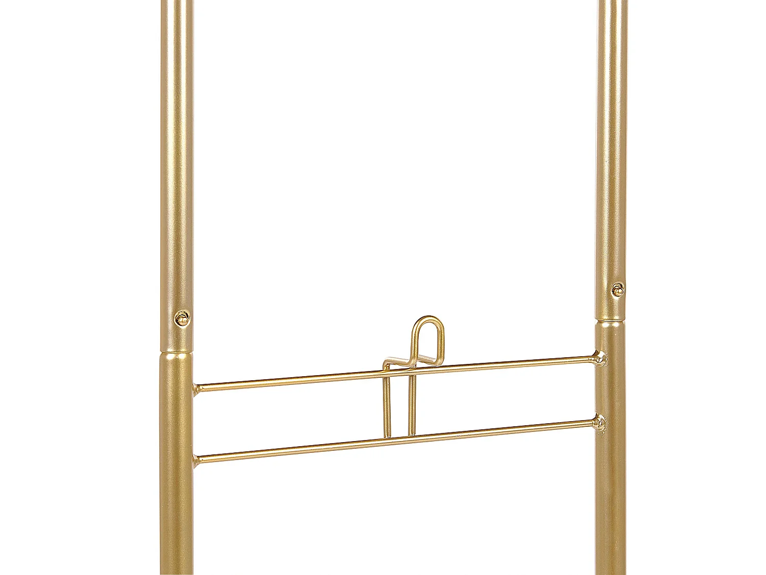 Basket Stand AYAPAL with Wheels Metal Gold