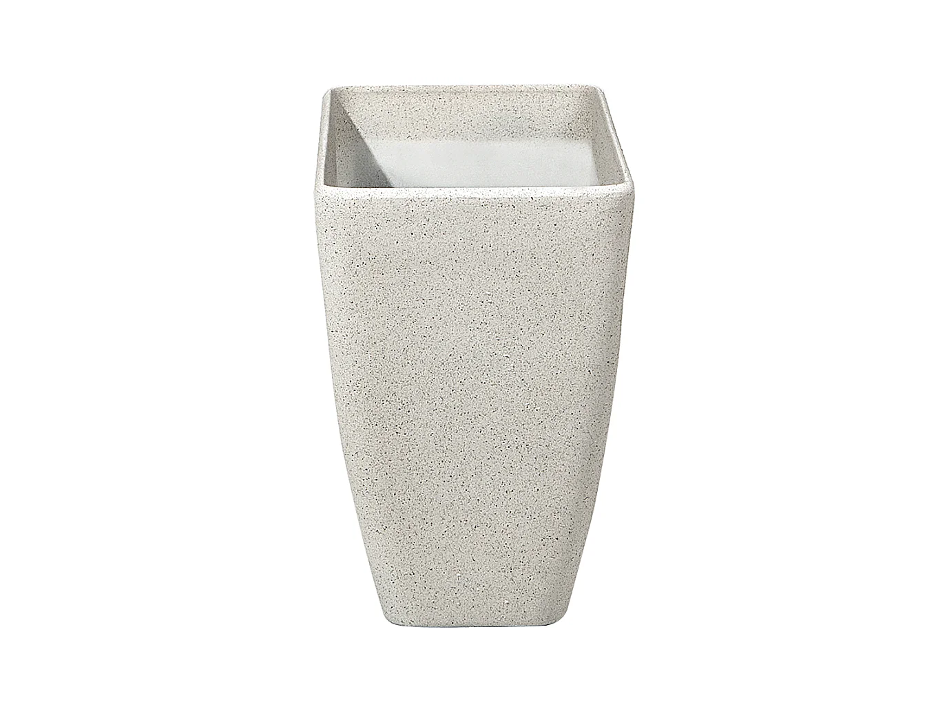 Set van 2 bloempotten BARIS Steen 60 cm Beige