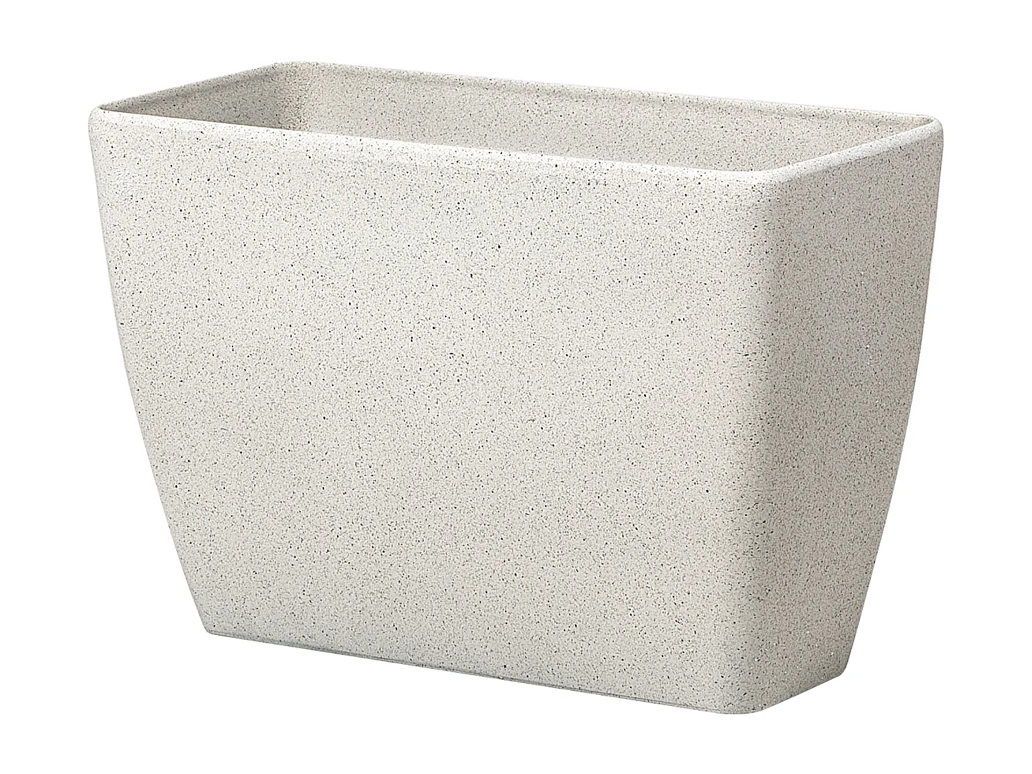 Set van 2 bloempotten BARIS Steen 60 cm Beige