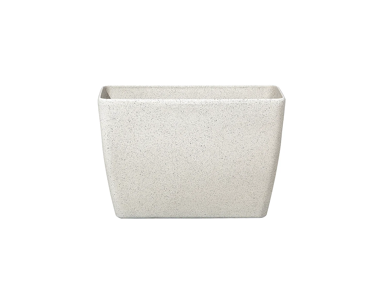 Set van 2 bloempotten BARIS Steen 60 cm Beige