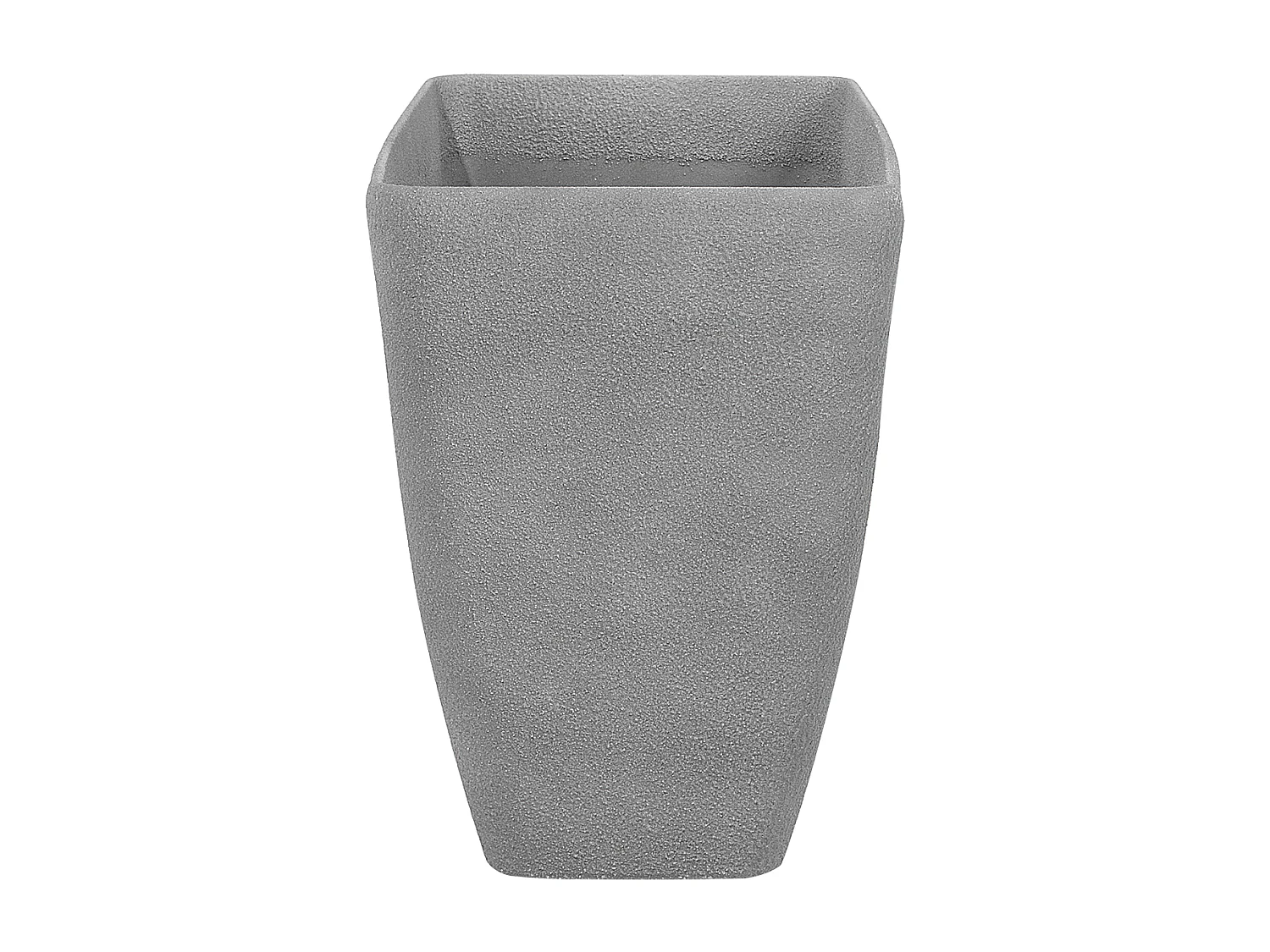 Lot de 2 pots de fleurs BARIS Pierre 74 cm Gris