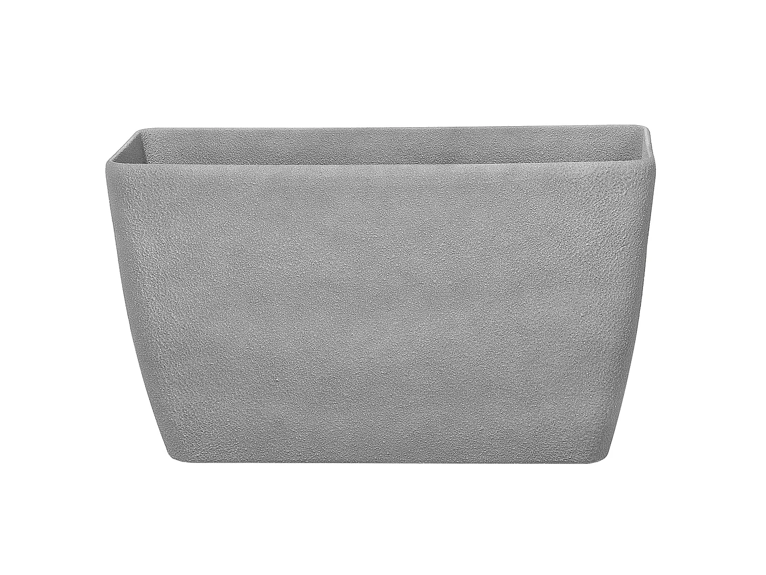 Set van 2 bloempotten BARIS Steen 74 cm Grijs