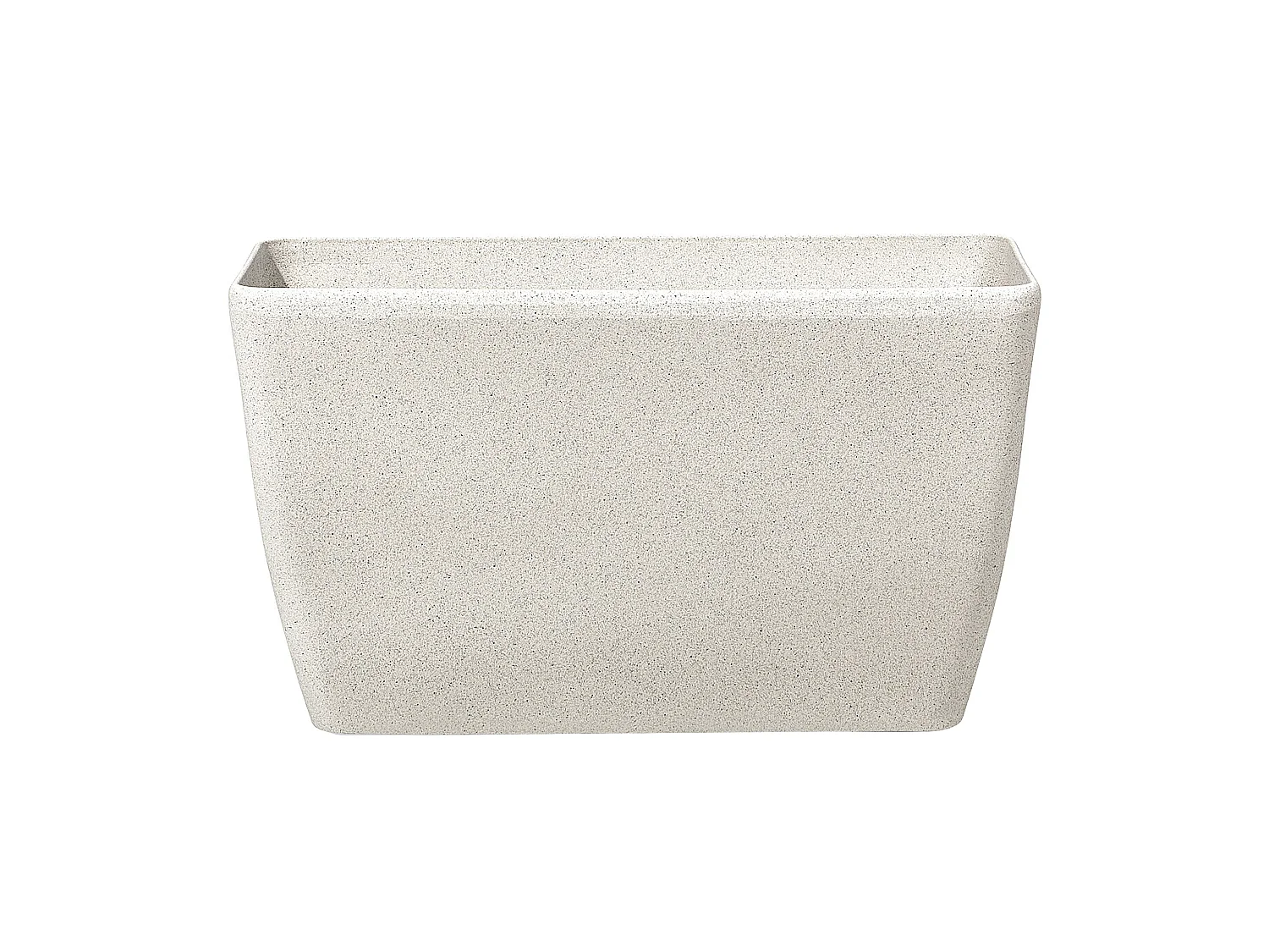 Lot de 2 pots de fleurs BARIS 74 cm Beige