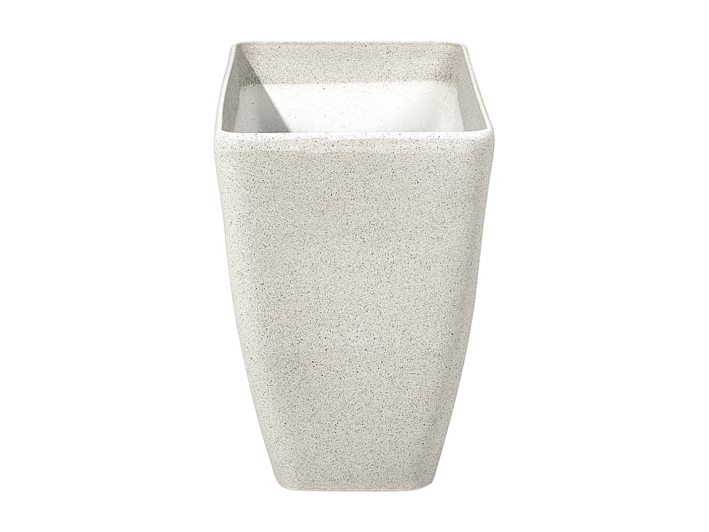 Lot de 2 pots de fleurs BARIS 74 cm Beige