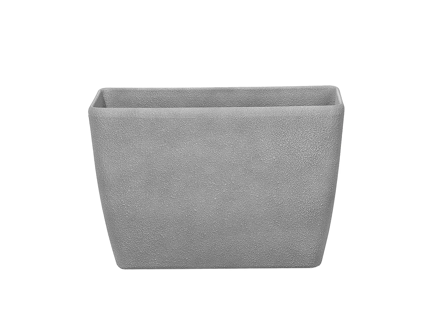 Lot de 2 pots de fleurs BARIS Pierre 60 cm Gris