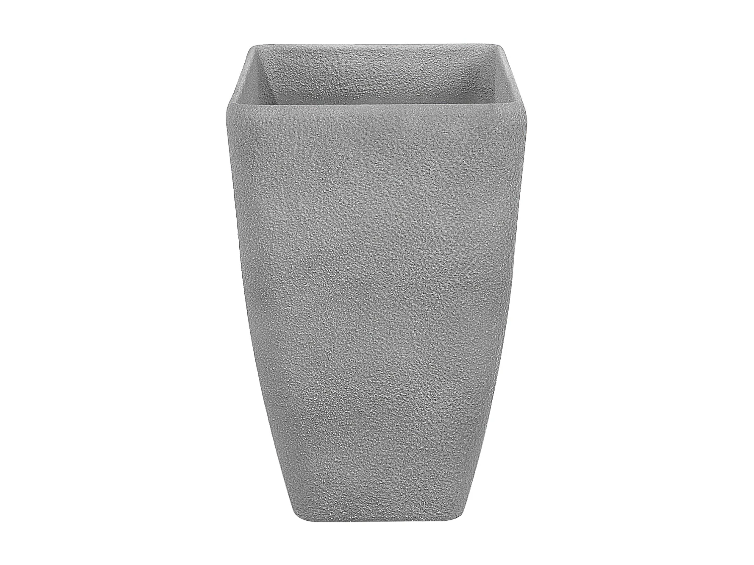 Lot de 2 pots de fleurs BARIS Pierre 60 cm Gris