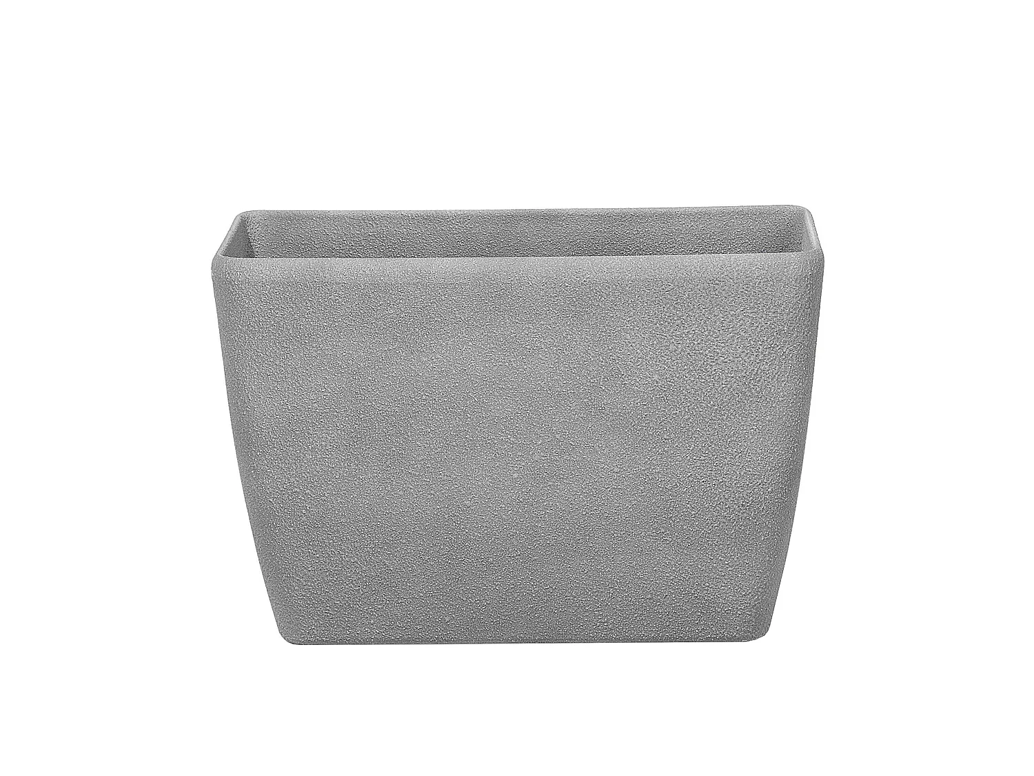 Lot de 2 pots de fleurs BARIS Pierre 60 cm Gris