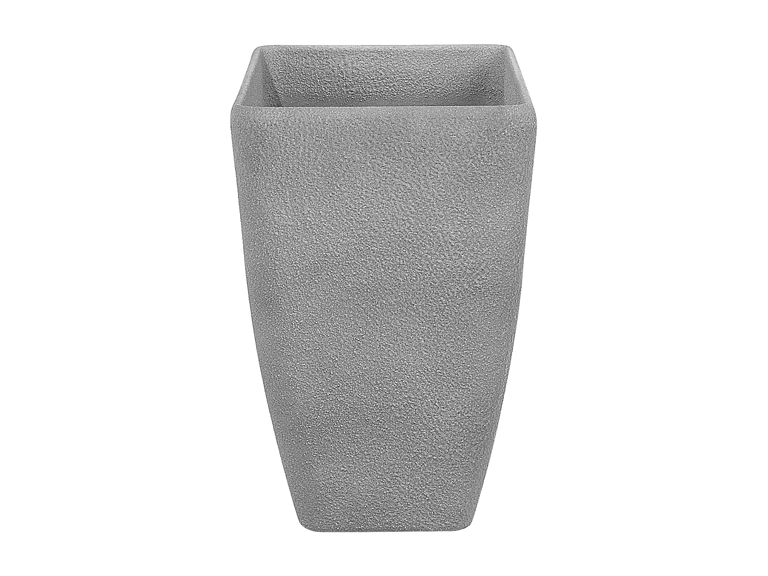 Lot de 2 pots de fleurs BARIS Pierre 60 cm Gris