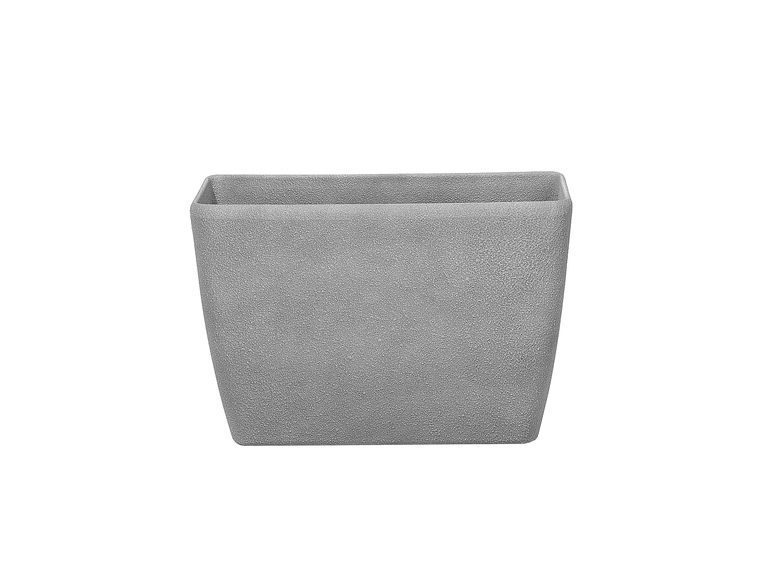 Set van 2 bloempotten BARIS Steen 60 cm Grijs