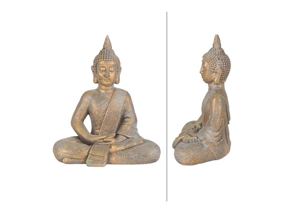 Statue Bouddha jardin décoration intérieur extérieur feng shui ECD Germany
