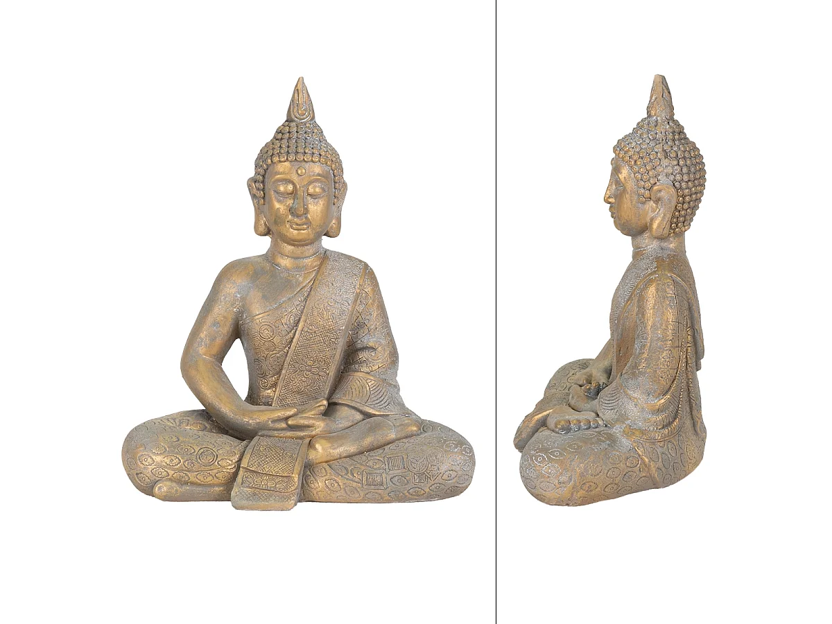 Statue Bouddha jardin décoration intérieur extérieur feng shui ECD Germany
