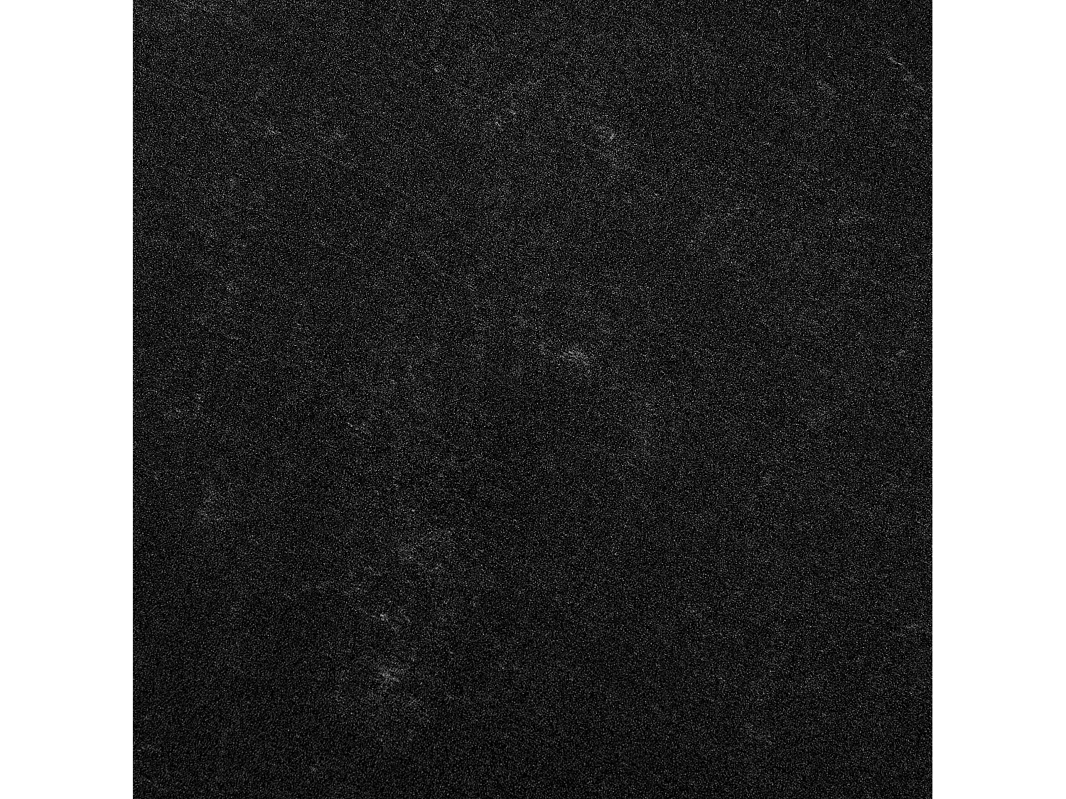 Tuin eettafel OLMETTO 83 cm 110 cm Glas Zwart