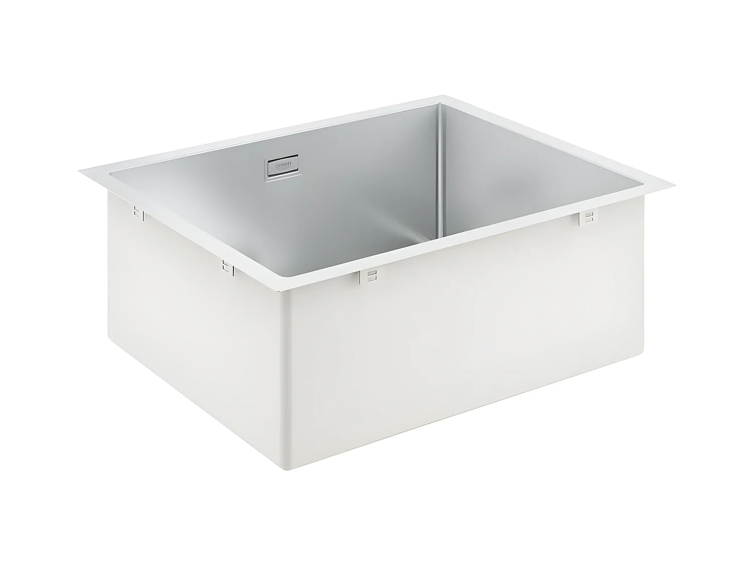 GROHE Evier en acier inoxydable K700 31726SD0 - A encastrer - 1 bac - sans egouttoir - 55x45 cm - Inox