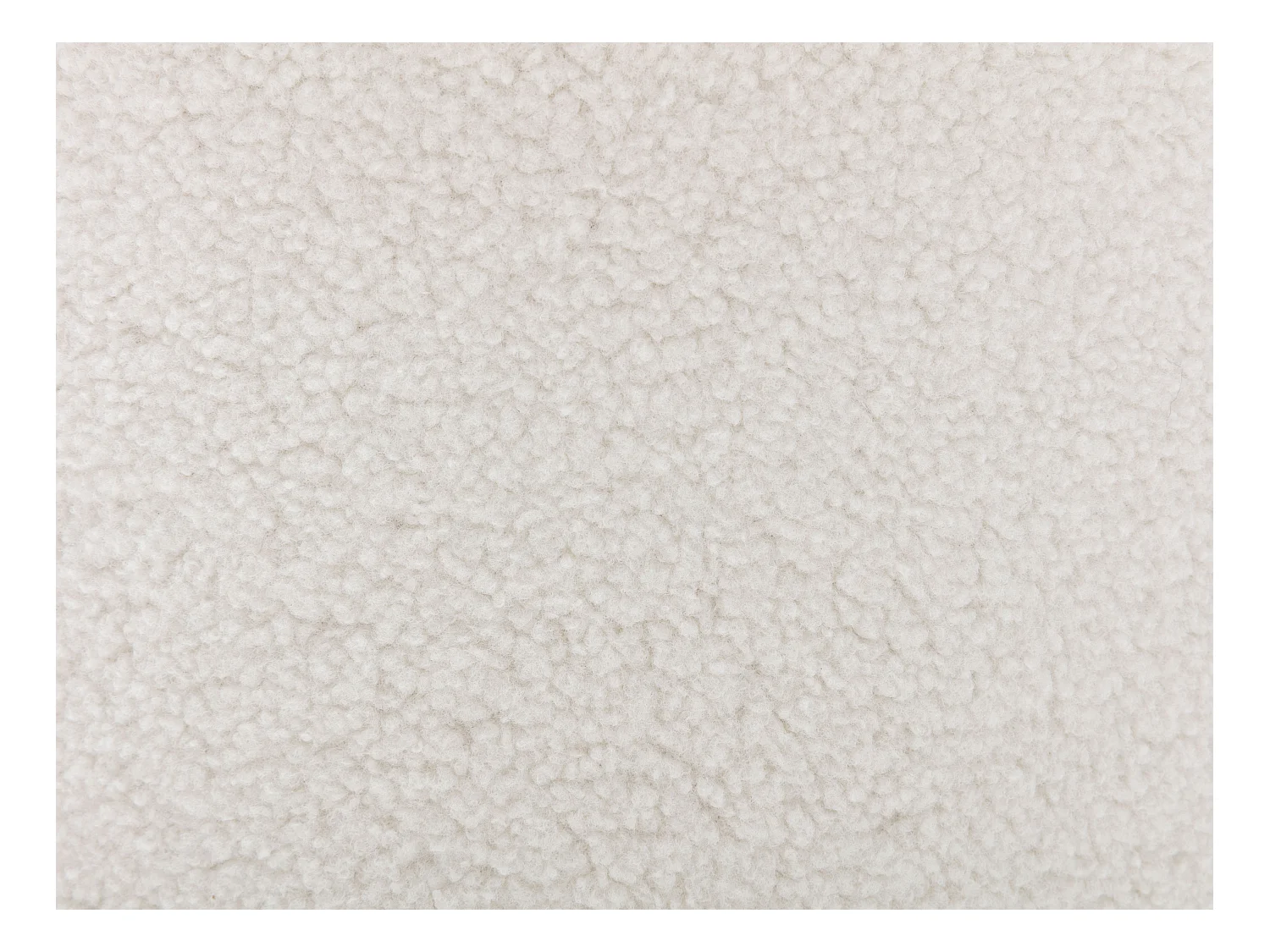 Lot de 6 chaises avec accoudoirs - Tissu bouclette et acier inoxydable - Blanc et doré - PERIA de Pascal MORABITO