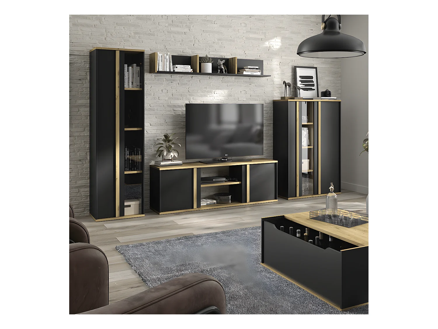 Estantería de pared Raphael - L160 cm