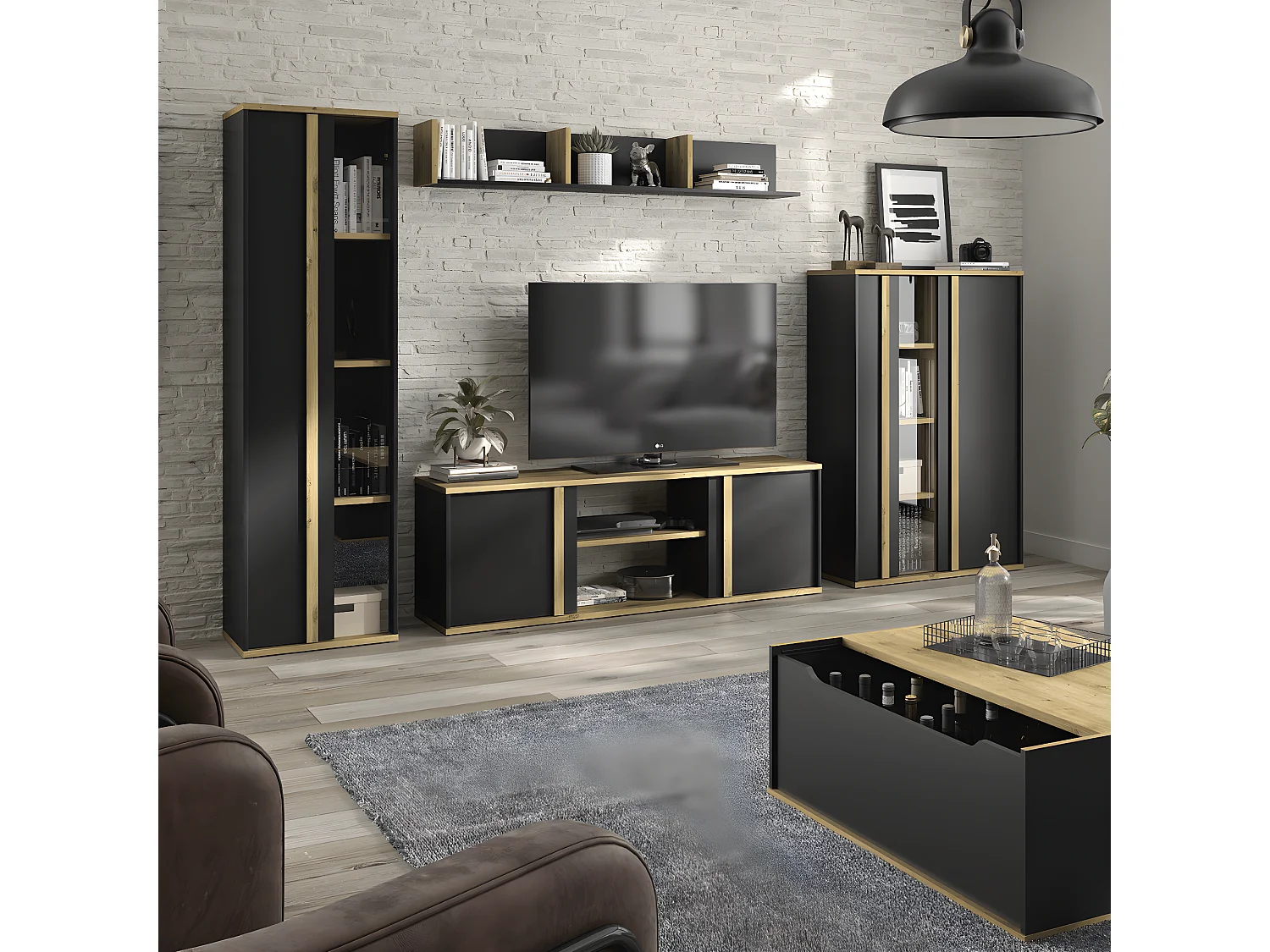 Etagère murale Raphael - L160 cm