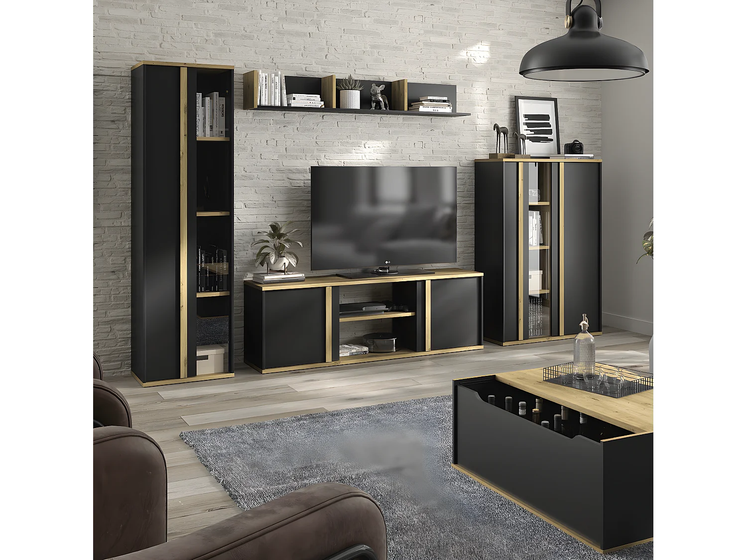 Mensole a parete Raphael - L160 cm