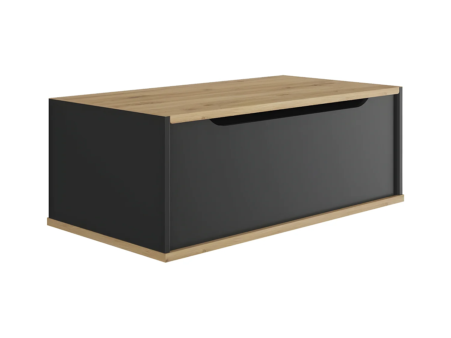 Table basse plateau coulissant Raphael - L100 cm