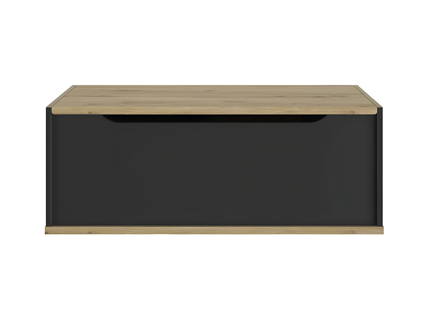 Tavolino basso con piano scorrevole Raphael - L100 cm