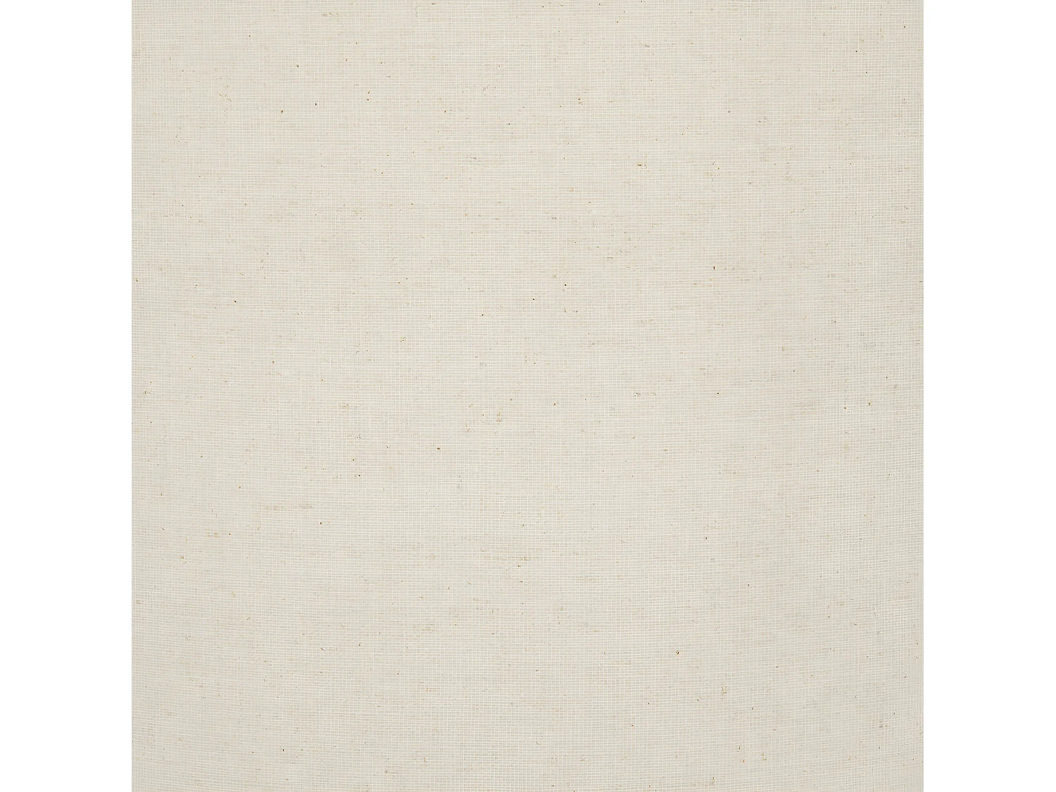 Lampe à poser en Osier et abat-jour en Coton H 49 cm