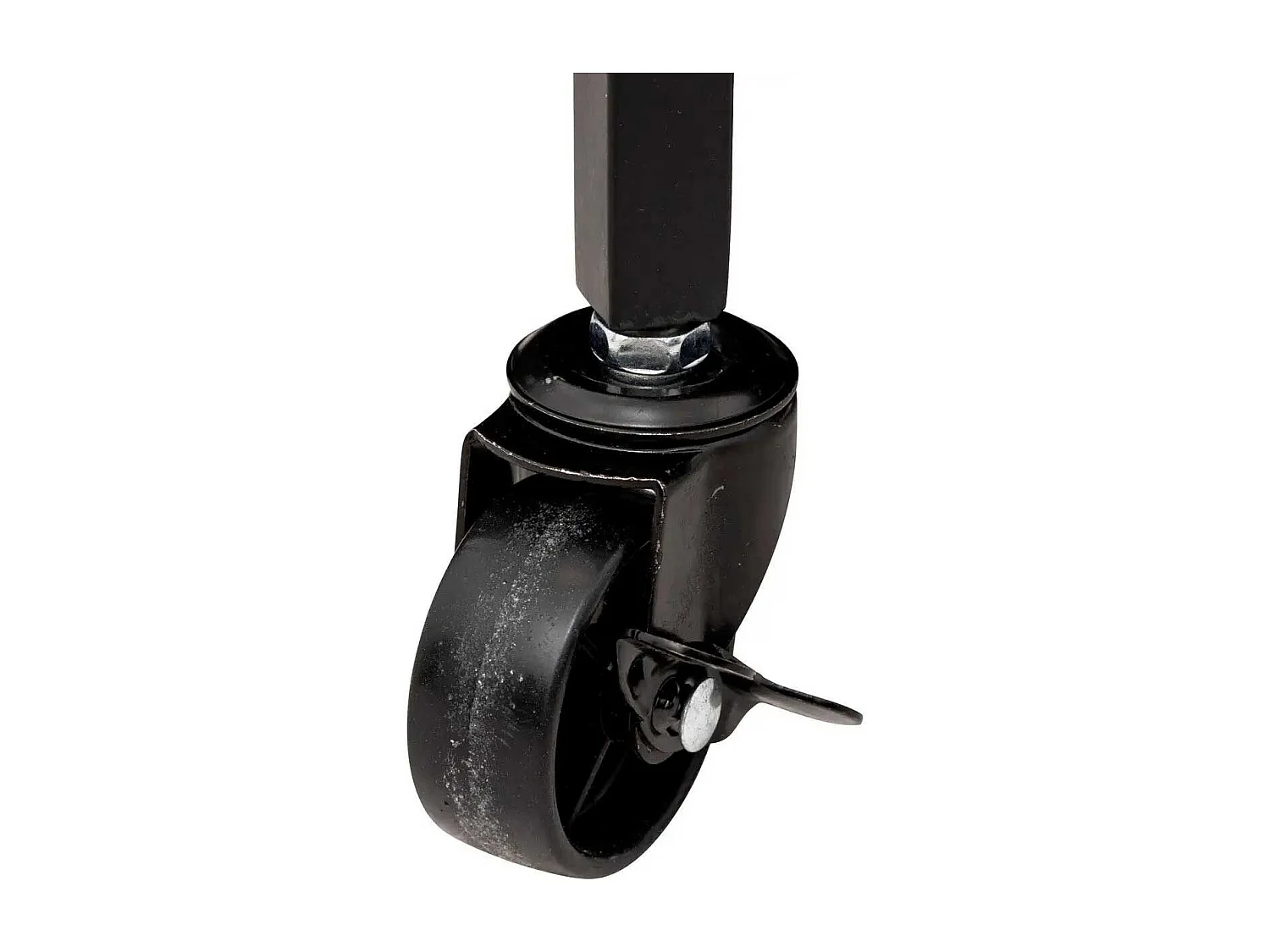 Desserte de Cuisine 3 Niveaux "Aliaj" 88cm Noir