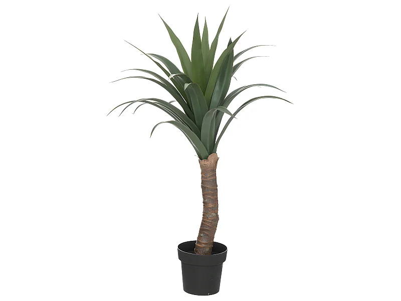 Plante artificielle Yucca palmier en pot H 110 cm