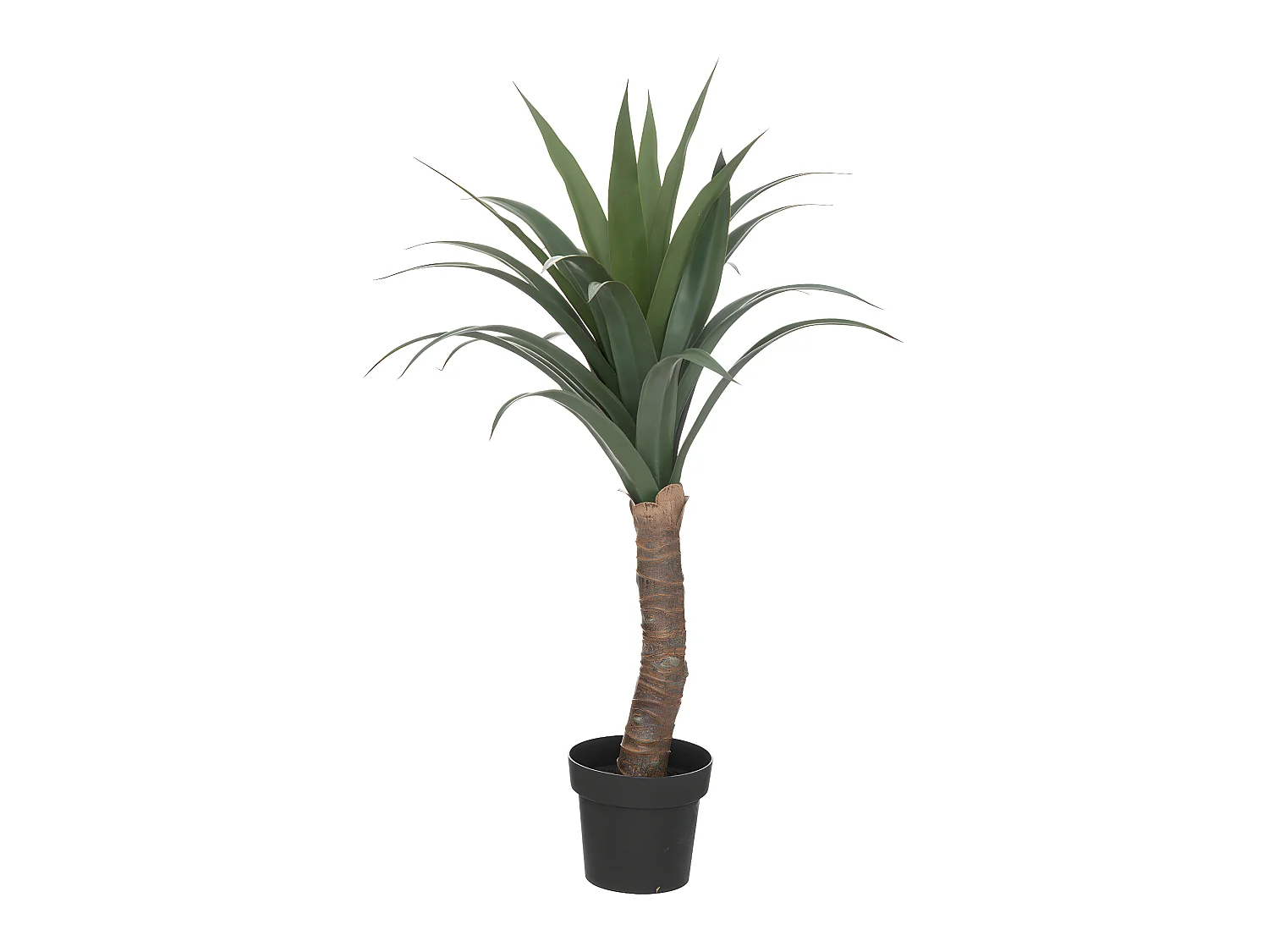 Plante artificielle Yucca palmier en pot H 110 cm