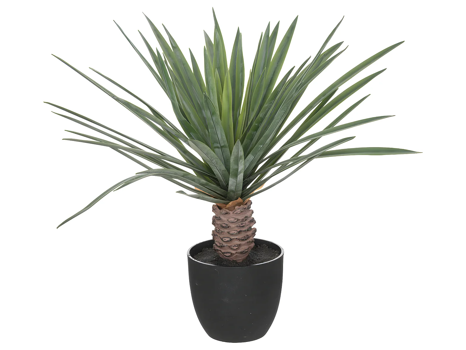Plante artificielle Palmier  en pot H 52 cm