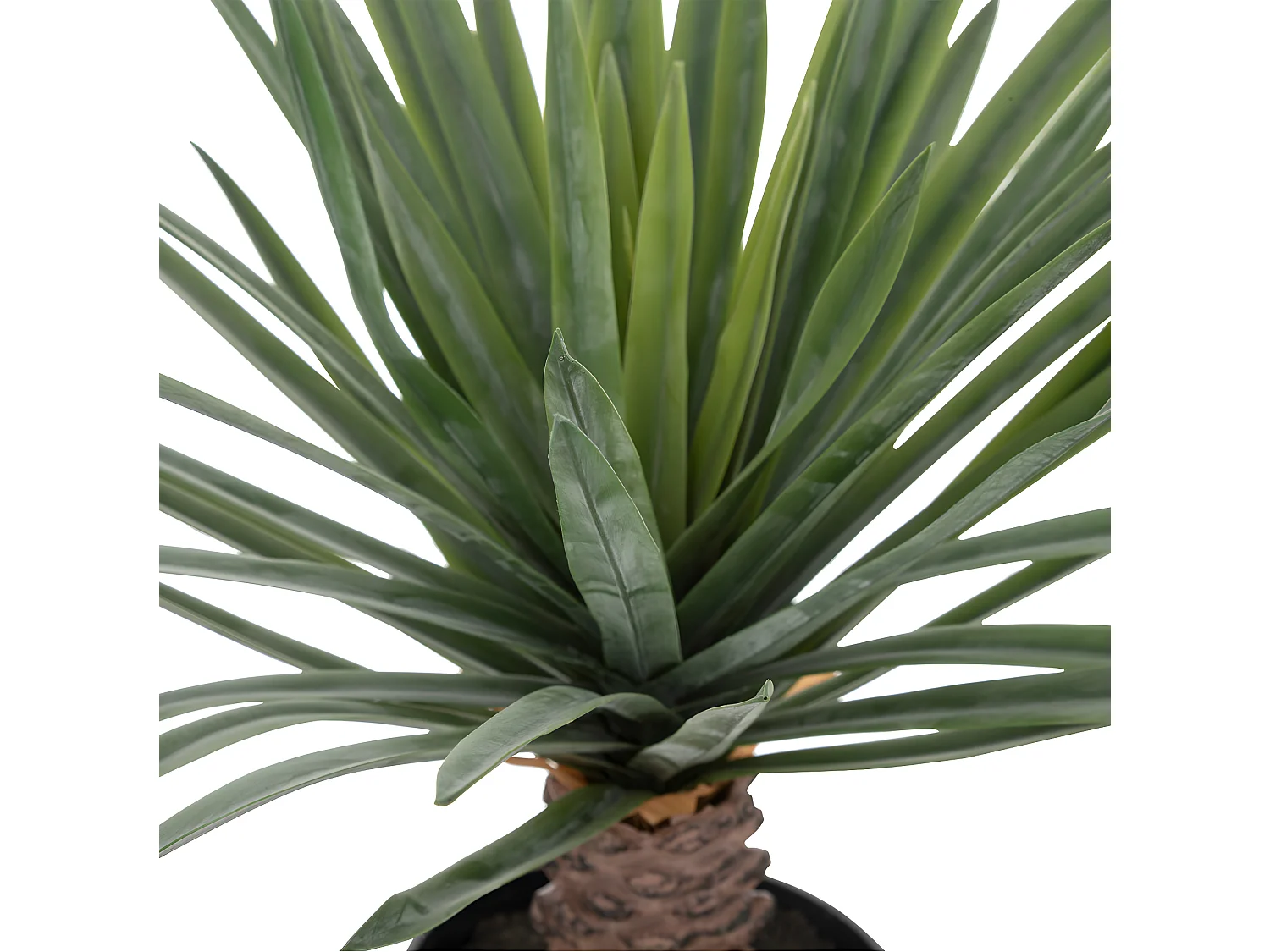 Plante artificielle Palmier  en pot H 52 cm