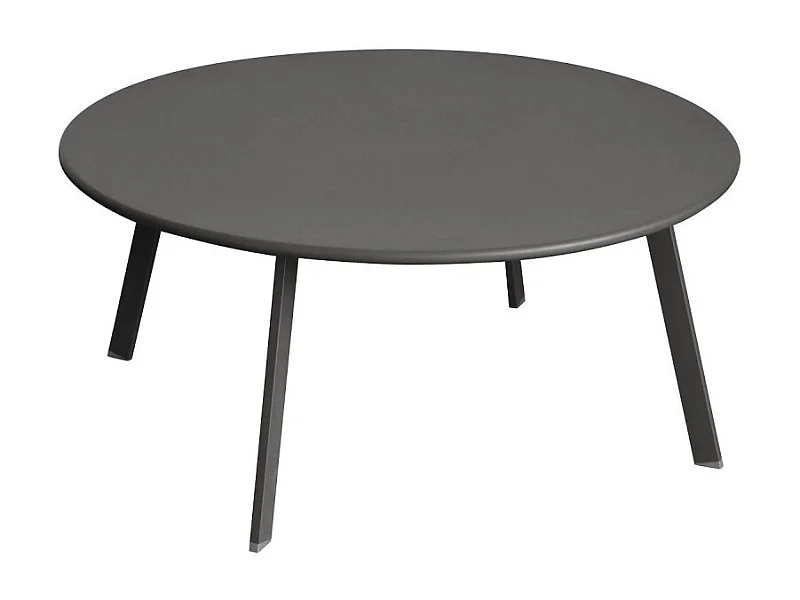 Table basse Saona graphite D 90 cm Hespéride