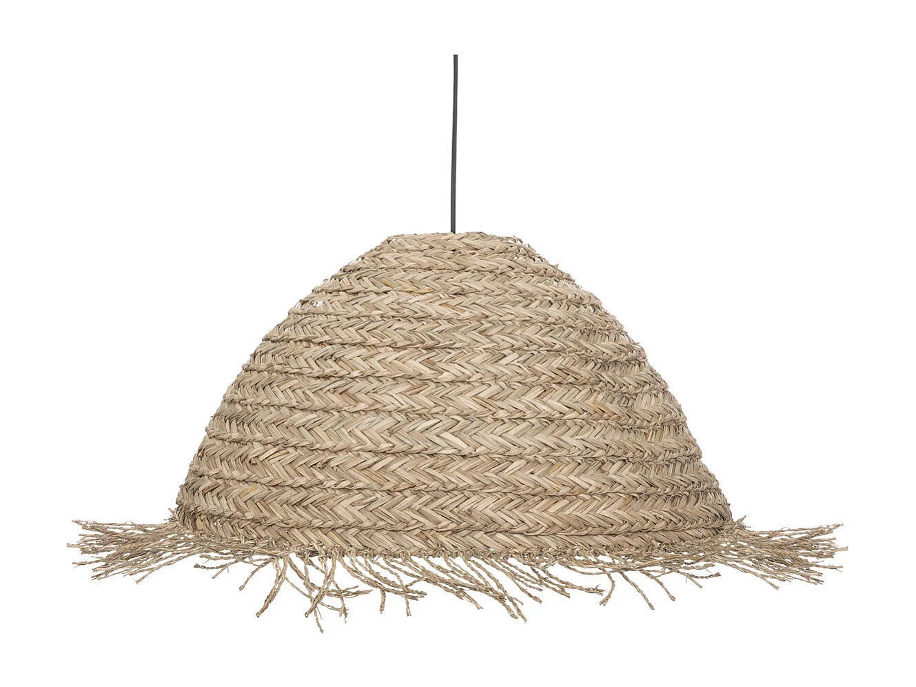 Luminaire Suspension en Roseau naturel D 56 cm