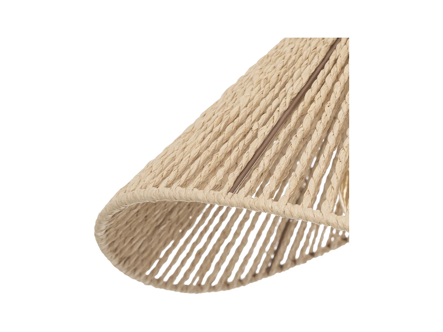 Luminaire Suspension en corde Beige 45 x 40 cm