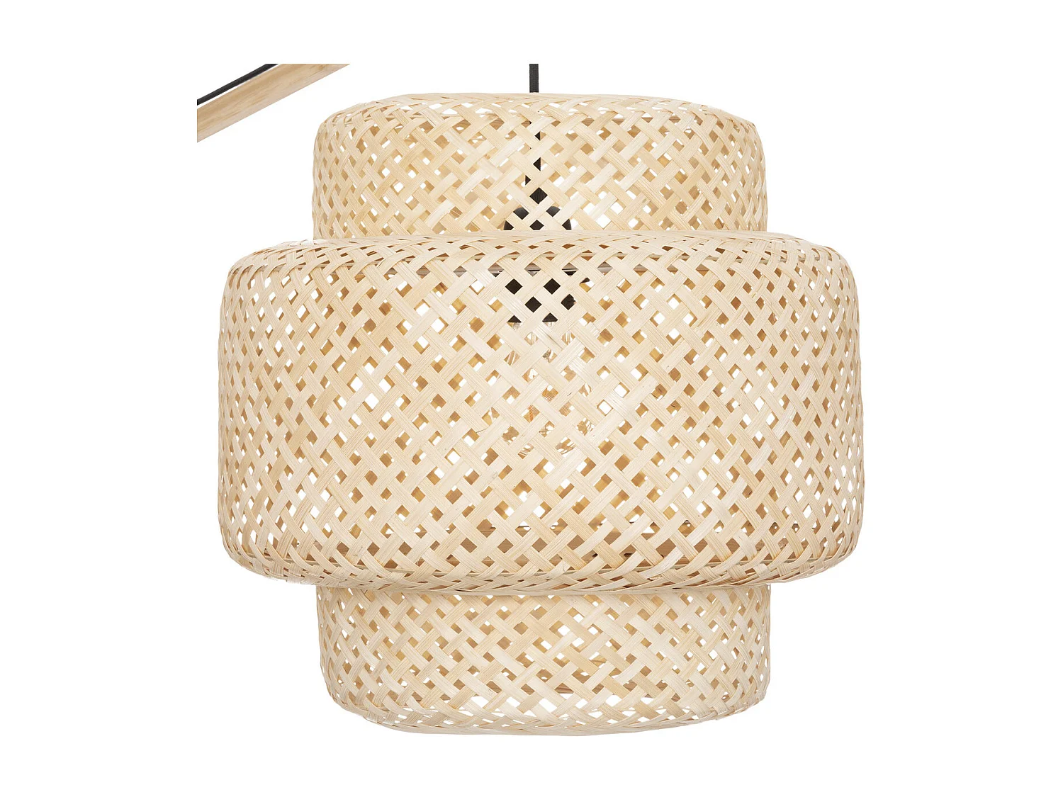 Lampadaire en Bambou naturel H 173 cm