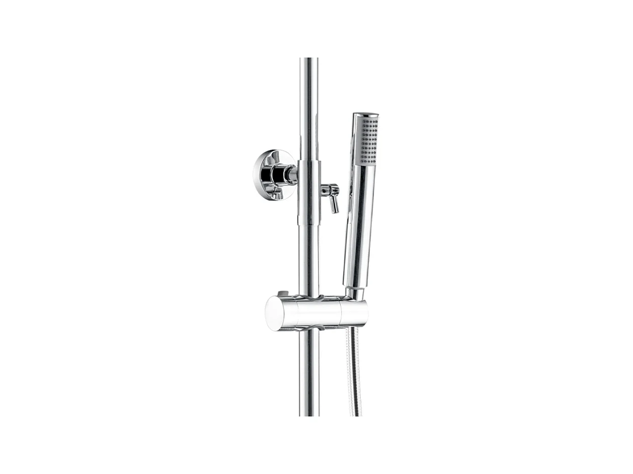 Colonne de douche mitigeur SALVIA finition chromée 25 cm