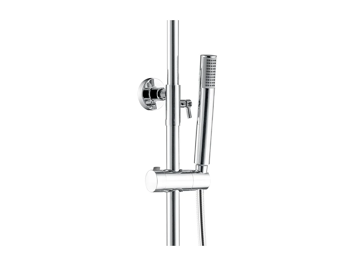 Colonne de douche mitigeur SALVIA finition chromée 25 cm