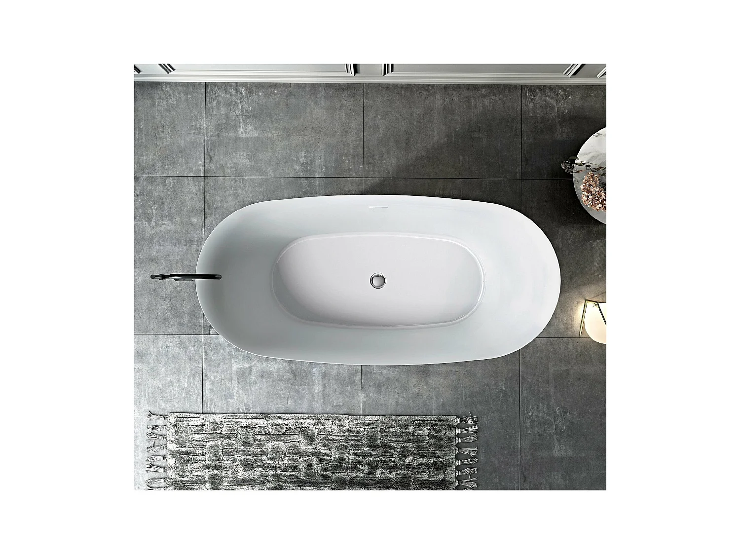 Bañera exenta PALMA  170 cm Mate