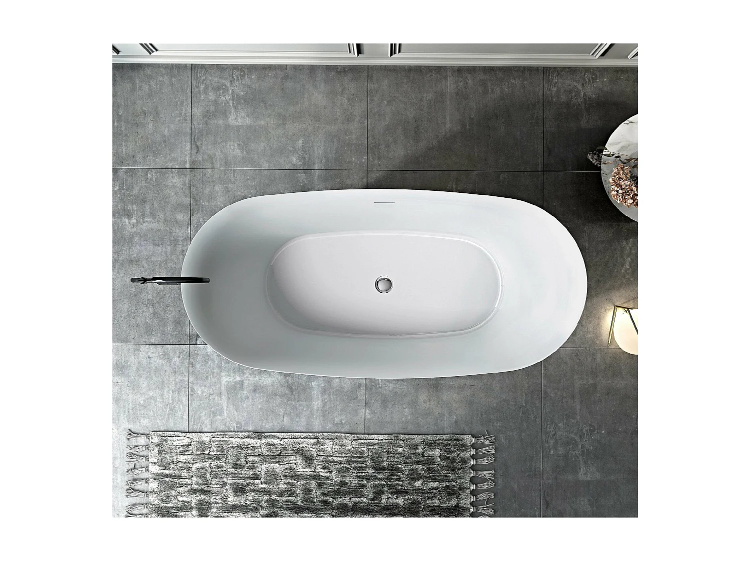 Bañera exenta PALMA  170 cm Mate