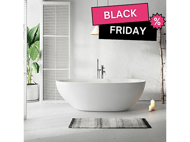 Bañera exenta FLORIDA  180 cm Mate